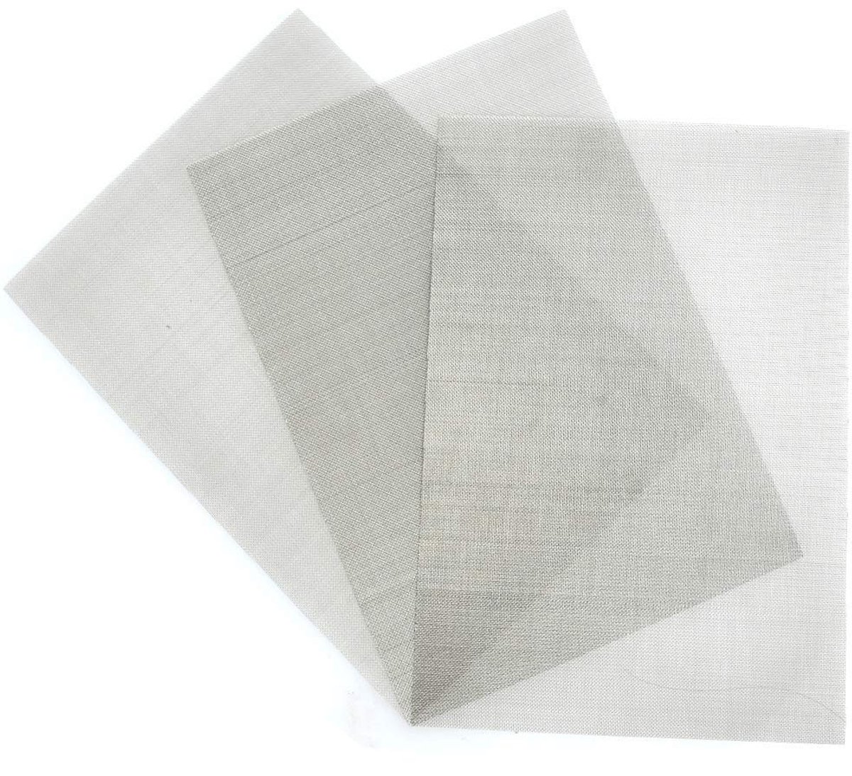 TRANKIELO® - Roestvrijstalen Gaasbladen Set van 3 – Knaagdierbestendig – 304 RVS - A4 Formaat (210 x 300 mm) – 0,596 mm Gatgrootte – Ideaal voor Airbricks en Insectenbestrijding