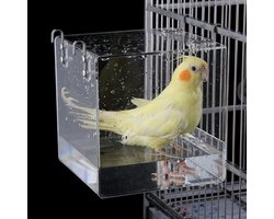 Hangend Vogelbad - Accessoire voor Vogelkooi - 1 stuk - T...