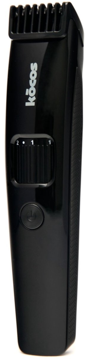 Kocos EROS 2 HAIR CLIPPER+ CASE Scheerapparaat met scheerblad Trimmer Zwart, Grijs