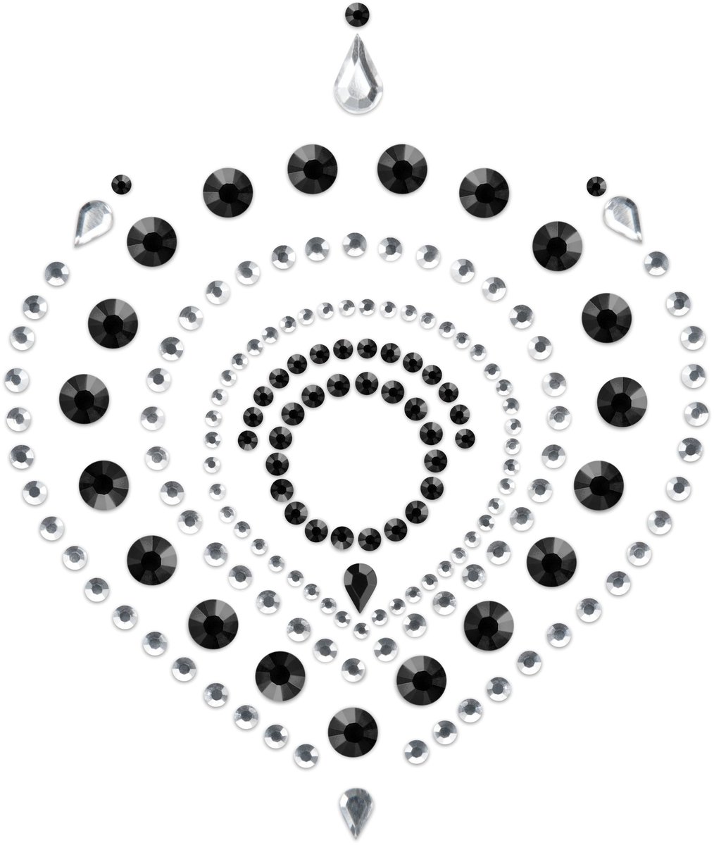 Goedkoopste Bijoux Indiscrets - Flamboyant Zwart & Zilver