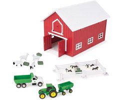 John Deere boerderij speelset met schuur