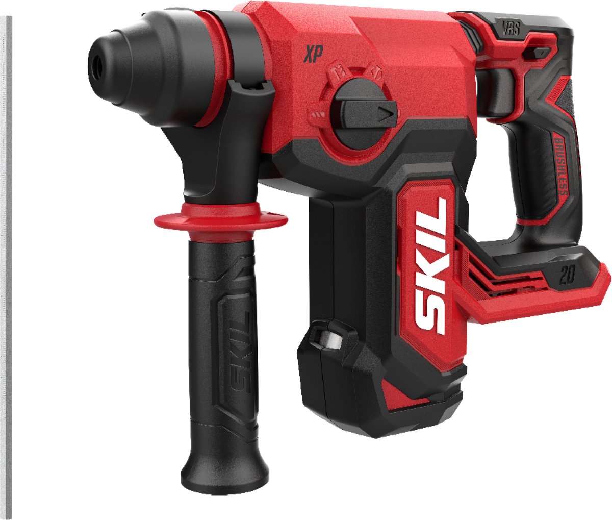 SKIL Borstelloze Accu Boorhamer 20V - Boormachine - 4-in-1 Klopboor, Boren, Beitelen met of zonder Rotatie - SDS-plus - Zonder Accu & Lader