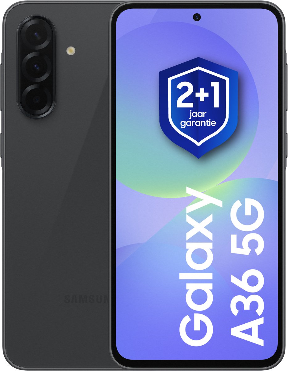 Samsung Galaxy A36 5G 本体 256GB Awesome L Samsung Galaxy A36 5G - 256GB - Awesome Black - 1 jaar extra