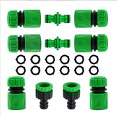 4 Pièces Embout Tuyau Arrosage,Raccord Tuyau D'arrosage 19mm