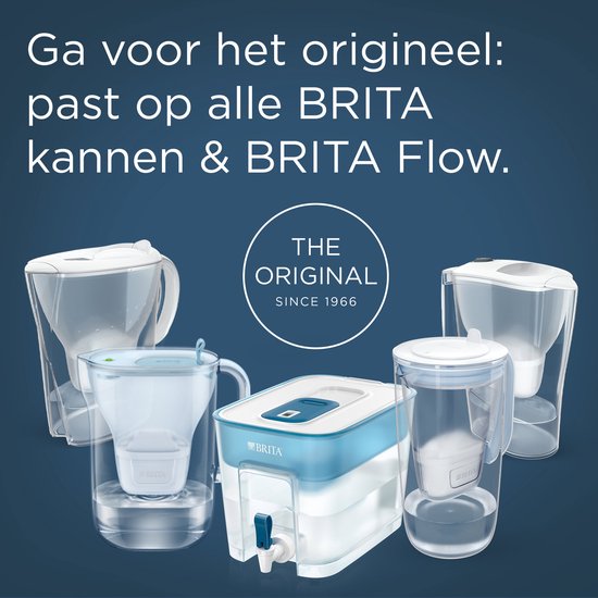 BRITA waterfilterpatroon MAXTRA PRO Pure Performance 6 pack - Originele navulling voor alle BRITA kannen voor puur smakend kraanwater - filtert verontreinigingen zoals PFAS*, chloor, kalkaanslag en metalen