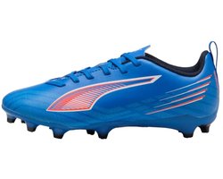 PUMA ULTRA 6 PLAY FG/AG Jr Unisex Sportschoenen - Ultra Blue-PUMA White-Glowing Red