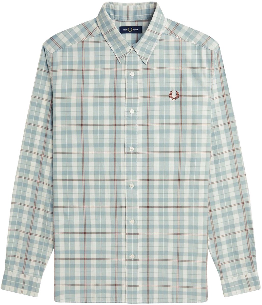 Overhemd Fredperry Fp Twill Tartan Overhemd - Fashion Wear - Volwassen