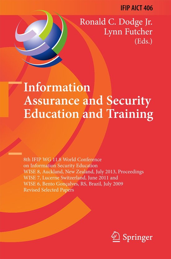 Information Assurance and Security Education and Training - cover