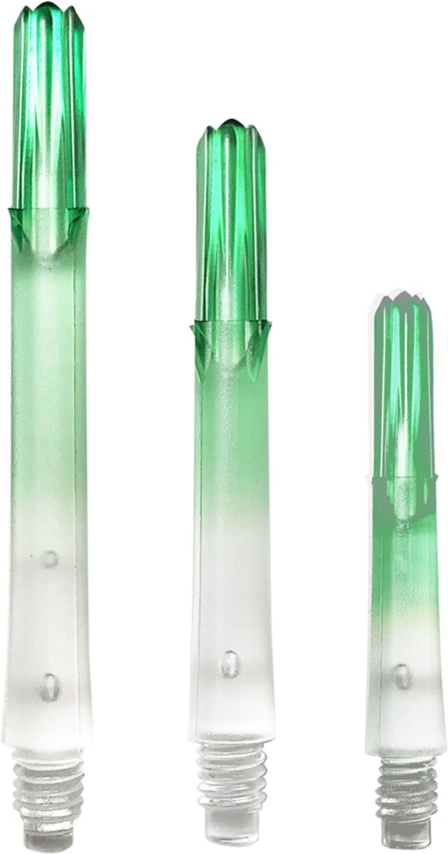 L-Style L-Shaft N9 Locked Straight Forest Green - Dart Shafts Medium 330