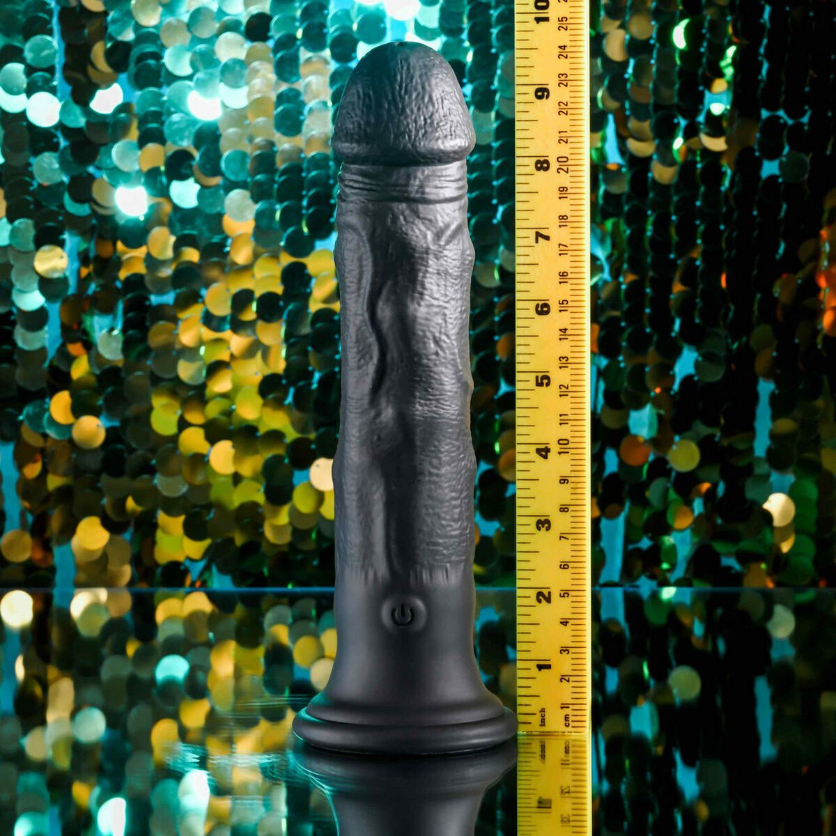 Evolved - Black Thunder Vibrerende Dildo - 25 cm