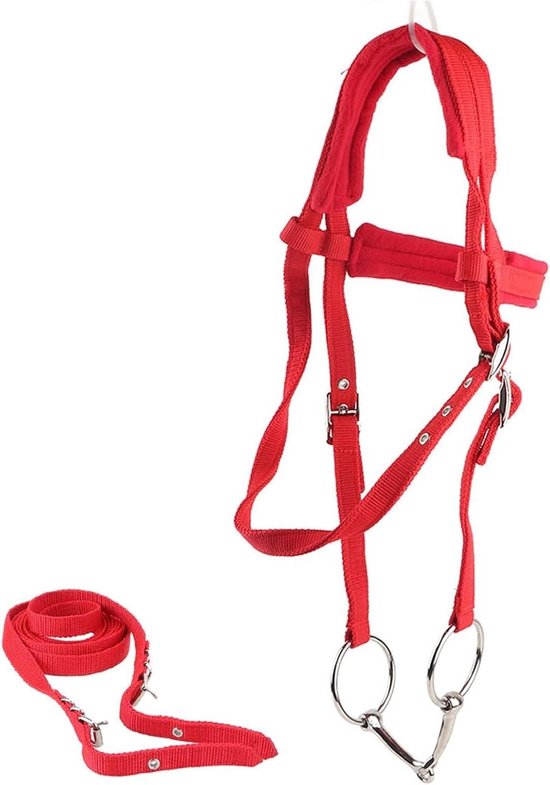 Start Diamond Leren hoofdstel voor paarden en pony's met sokkels, hoofdstuk met kristallen (vol, zwart