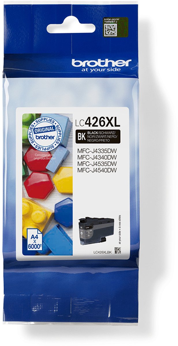 Compatibele inktcartridge Brother ‎LC426XLBK Zwart