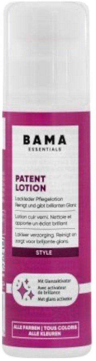 Bama Patent Lotion - Reinigt en verzorgt voor briljante Glans - 75ml