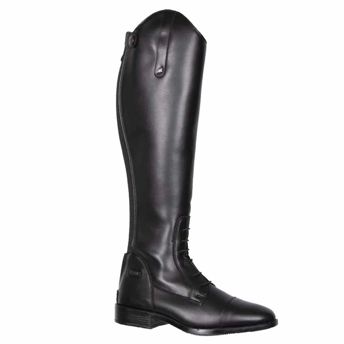 Mondoni Lady Maldon Winter Rijlaars - Maat: 41 R - Zwart - Kunstleer
