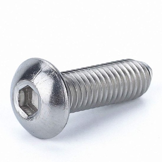 M3 M4 M5 M6 M8 304 roestvrij staal zeskant zeskant dop inbusbout schroef (Size : M3x50mm(11PCS