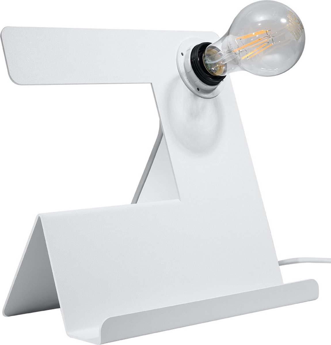 Sollux Lighting - Tafellamp INCLINE wit