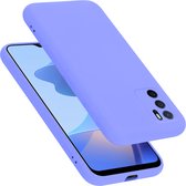 Cadorabo Hoesje geschikt voor Oppo A16s / A54s in LIQUID LICHT PAARS - Beschermhoes gemaakt van flexibel TPU silicone Case Cover