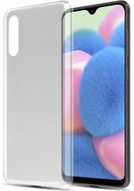 Cadorabo Hoesje geschikt voor Samsung Galaxy A50 4G / A50s / A30s in VOLLEDIG TRANSPARANT - Beschermhoes gemaakt van flexibel TPU Silicone Case Cover