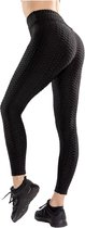 Corrigerende legging Maat S - 36 / 38 - Zwart - Polyester - Stretch - Zweet Bestendig - Shaping Legging