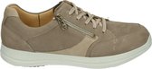 Ganter 259848 - Heren sneakersHeren veterschoenVrije tijdsschoenen - Kleur: Taupe - Maat: 43.5