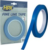 Fine line tape (lineerband) - blauw 12mm x 33m