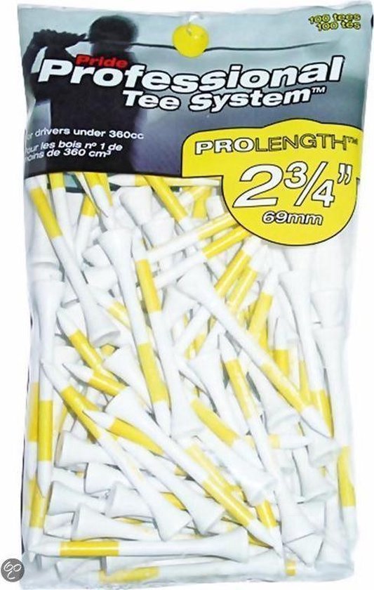 Professional Tee System 100 PCS TEES van Pride Golf Tees — afbeelding 2