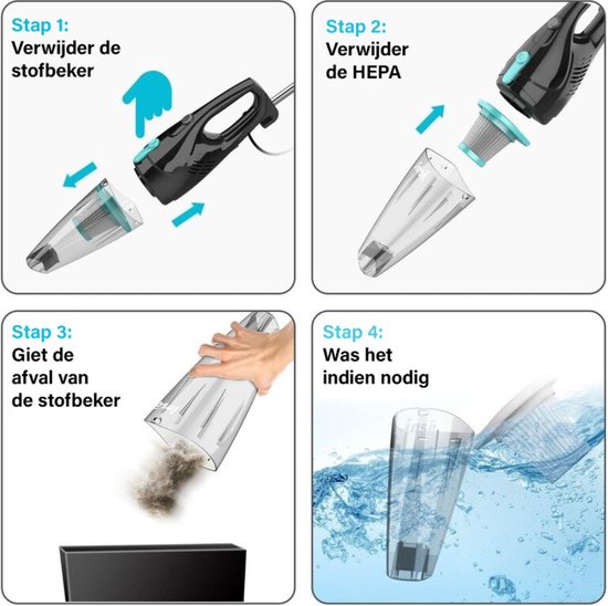 Primo PR508SV Steelstofzuiger - HEPA Filter - Vergelijk prijzen