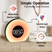 Wake Up Light + Alarm Clock + White Noise