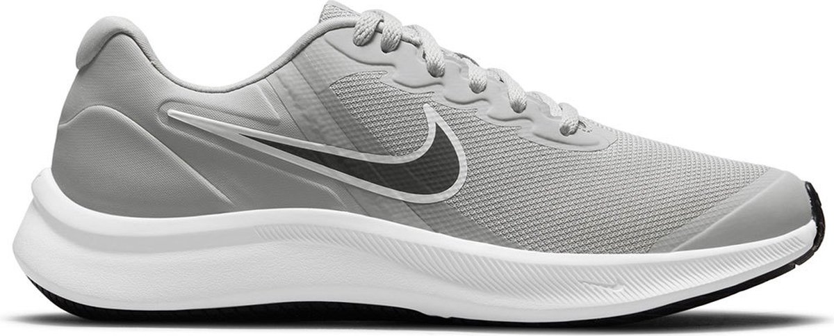 Nike STAR RUNNER 3 GS JR hardloopschoenen kindersneaker sportschoenen DA2776 005 Grijs