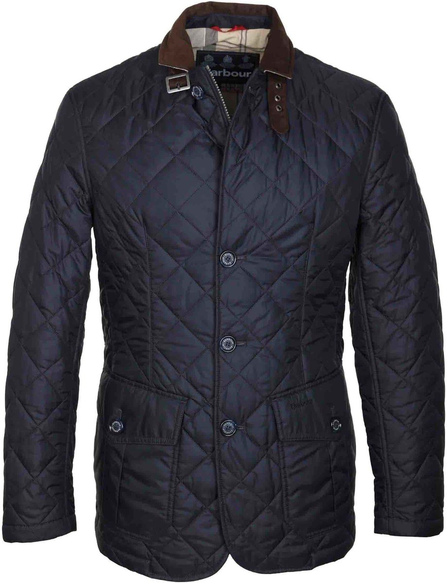Barbour Jack Sander – Heren Tussenjas Blauw
