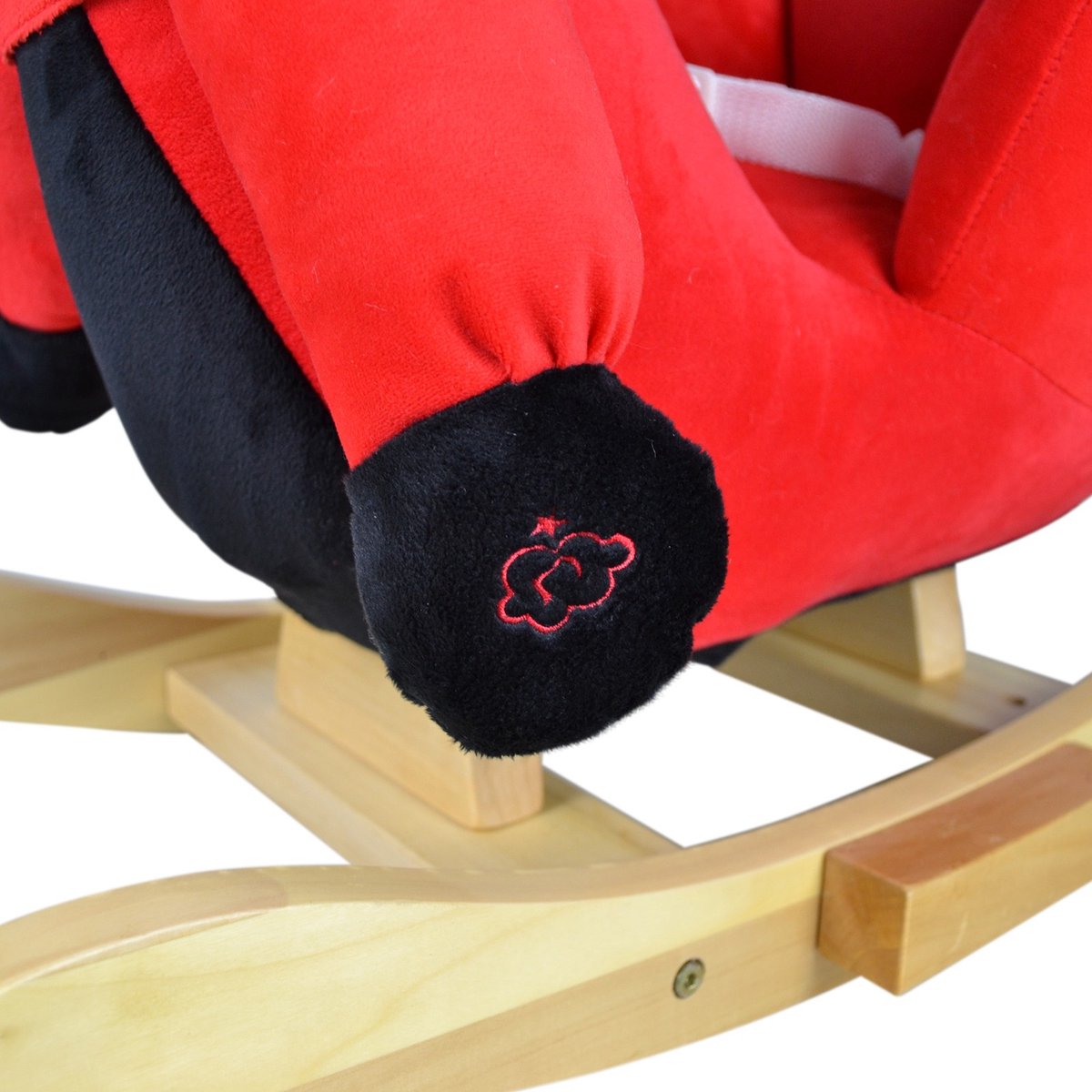Infantastic ® Schaukelpferd Schaukeltier Schaukelspielzeug Babyschaukel Plüsch e