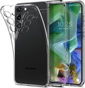 Geschikt voor Spigen Samsung S23 Plus Liquid Crystal Back Cover Hoesje Transparant