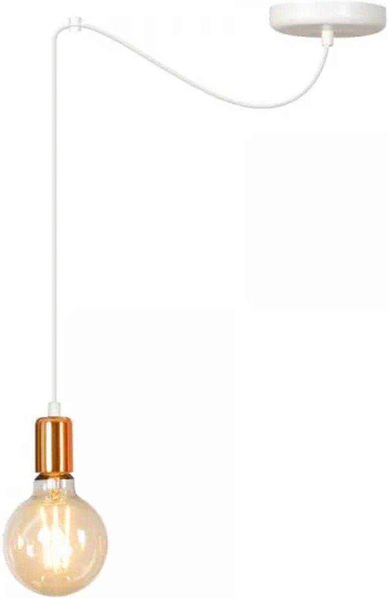 Emibig - Hanglamp Spark 1 Wit 14 cm