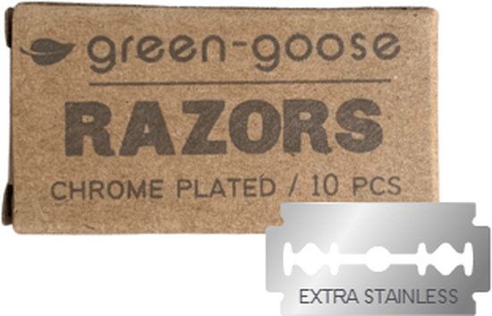 Green-goose® Scheermesjes | 10 Stuks