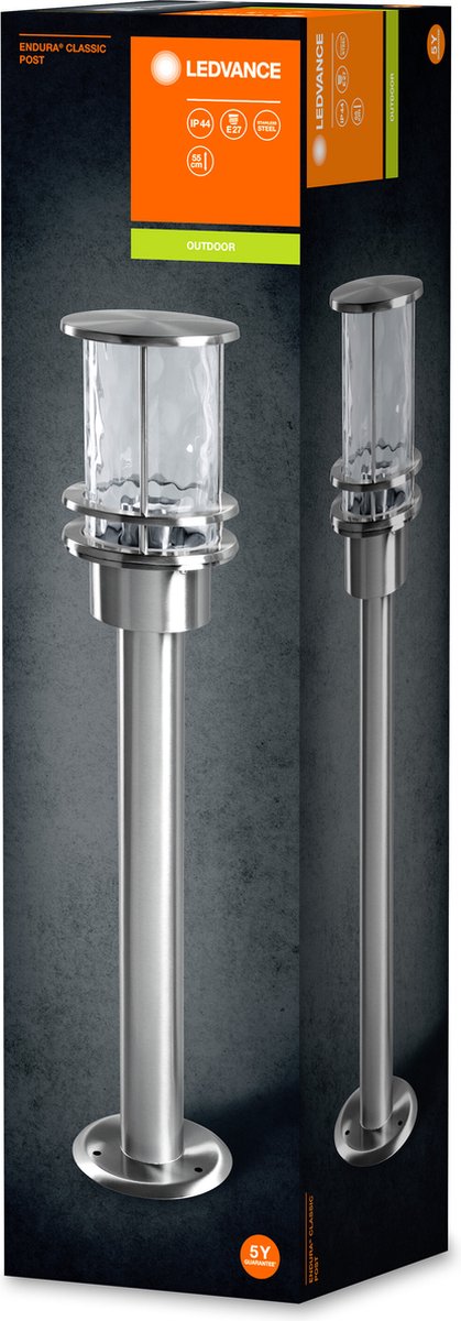 Osram LED Tuinpyloon – Buitenverlichting Met E27 Fitting | Hoogte 55 Cm | IP44 Waterbestendig