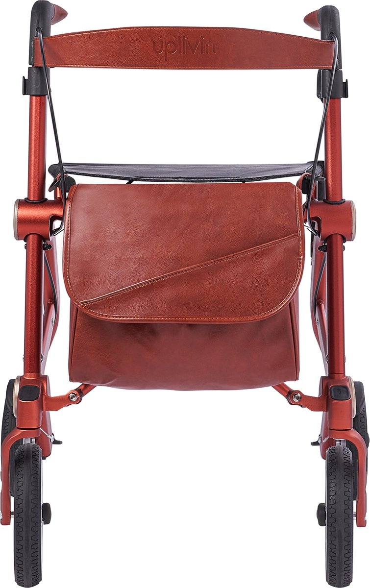 Trive rollator ultra compact Terracotta (inclusief 4 accessoires)