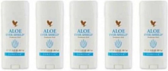 5 Stuks Aloe Ever Shield Deodorant Stick Forever Living Products