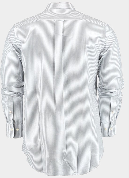 GANT Herren Hemd Poplin Banker – Mit Kellerfalte & Stickerei, Normale Passform