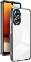 Mobigear Doorzichtig Hoesje geschikt voor OPPO A17 Telefoonhoesje Hardcase | Mobigear Crystal Backcover | Doorzichtig Telefoonhoesje A17 | A17 Case | Back Cover - Transparant