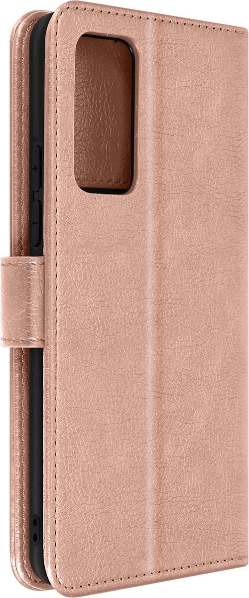 Geschikt voor Xiaomi 12 Lite Bookcover Video Support Functie roze