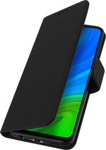 Geschikt voor Huawei P smart 2020 Bookcover Video Support Functie zwart