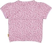 vingino T-shirt sweater Ninneke met panterprint lila | Vingino 128