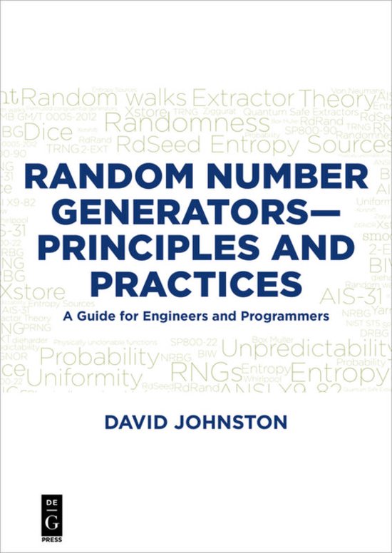 Random Number Generators—Principles and Practices 9781501515132 David Johnston bol
