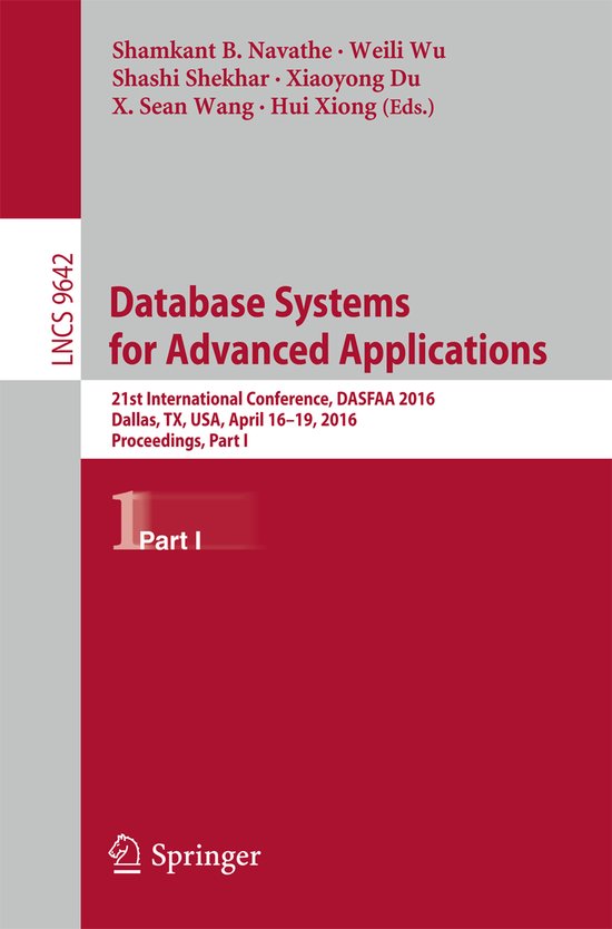 Database Systems for Advanced Applications - cover