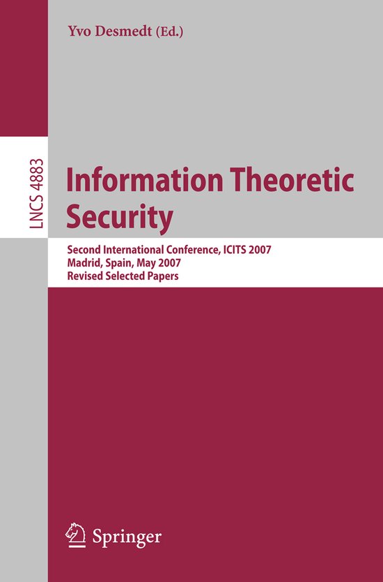 Information Theoretic Security - cover
