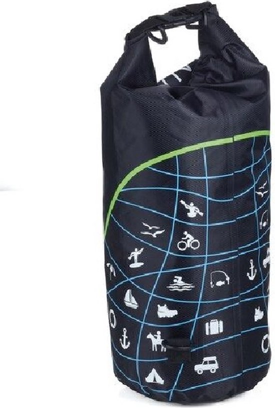 Waterproof Bag for you Smartphone with Music Out Jack and Waterproof Headphones - Color: Black main image 0