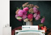 Behang - Fotobehang Fruit - Stilleven - Kleuren - Breedte 275 cm x hoogte 220 cm