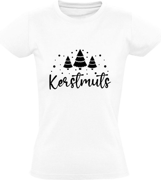 Kerstmuts Dames Tshirt Kerst Muts Christmas Kerstmis Winter