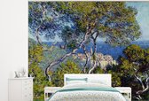 Behang - Fotobehang Bordighera - Schilderij van Claude Monet - Breedte 300 cm x hoogte 240 cm