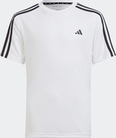 adidas Performance Train Essentials AEROREADY 3-Stripes Regular-Fit T-shirt - Kinderen - Wit- 164